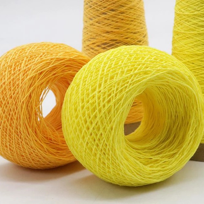 5.6nm/1 Cotton Factory Wholesale Multi Color High Quality 100% Combed Cotton Yarn Cone for Machine Weaving