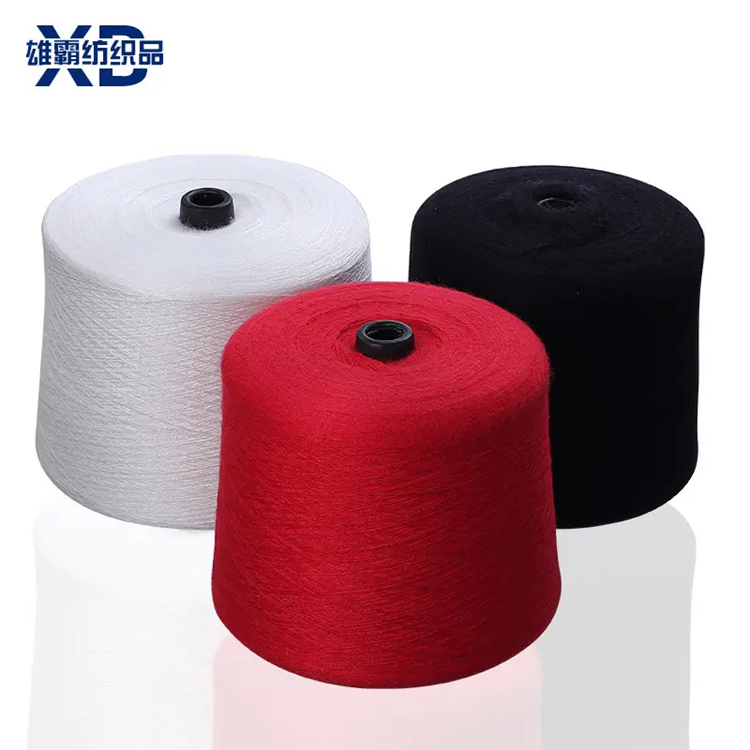 Free Samples Wholesale Popular Yarn Anti Pilling Chunky 28s/2 50% Viscose 22% Nylon 28% Polyester Blend Yarn for Knitting Yarn