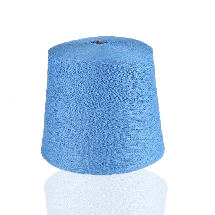 Factory Direct Stock 100% Pure Cotton Fancy Yarn Ring Spun Combed Cotton Yarn Weaving Knitted Yarn 32S/2
