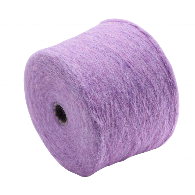 Alpaca Velvet Long Hair Alpaca Spray Yarn 4.5NM/1 Fancy Yarn 5% Alpaca 95% Polyester Knitted Sweater Hat DIY Hand Woven