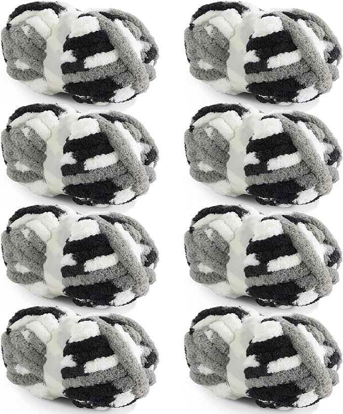 Around 2cm Most Popular Colors Jumbo Chenille Yarn 100% Polyester