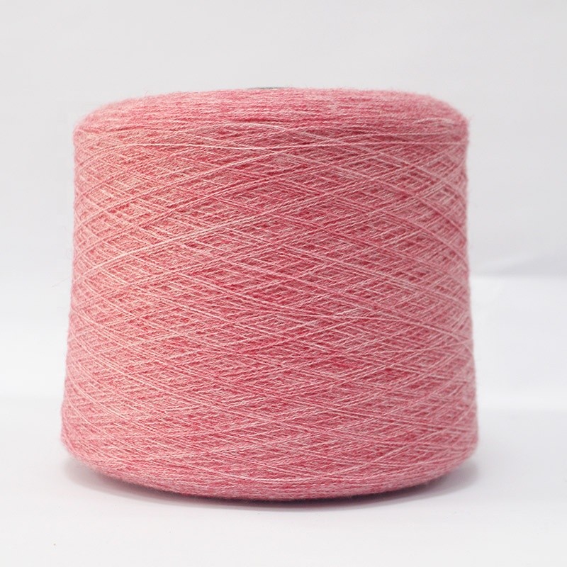 Free Samples Wholesale Soft and Warm Mercerized Bulking Yarn  for Knitting and Weaving 50% Wool 50% Acrylic