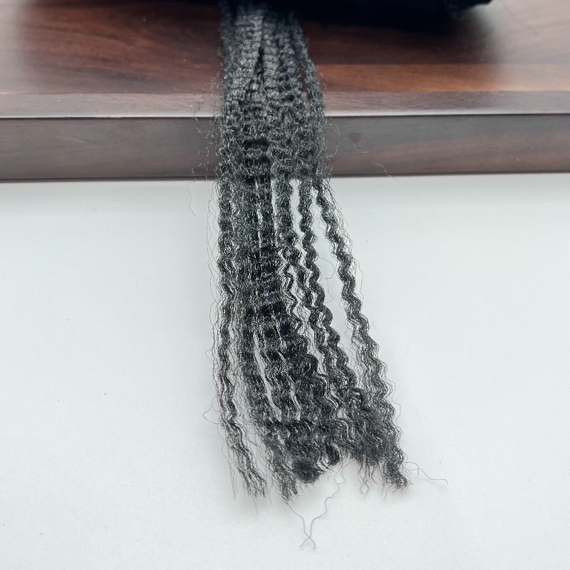 Hot Sale Premium Synthetic Braided Wigs Human Hair 100% Acrylic Yarn Brazilian Wool Curly Hair Yarn