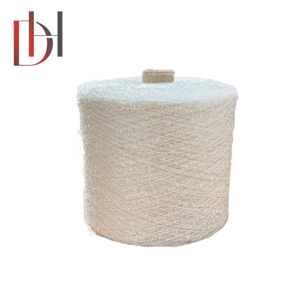 High Quality 0.7CM  Sequin 100% Polyester Centipede Yarn  Fancy Yarn