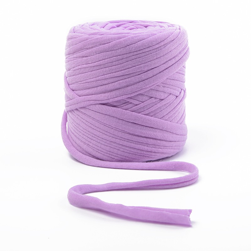 Unique Products Fancy Crochet T-shirt Yarn 1/0.3NM 100% Polyester Hand Weaving