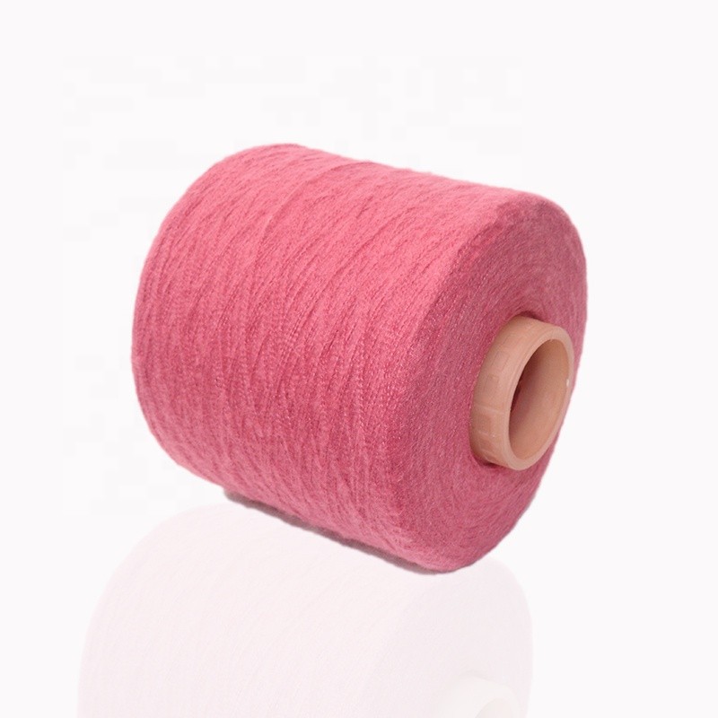 Colored Yarn 9NM/1 Like Deer Plush, Brushed Yarn Suitable for Knitting Sweaters 100% Polyester