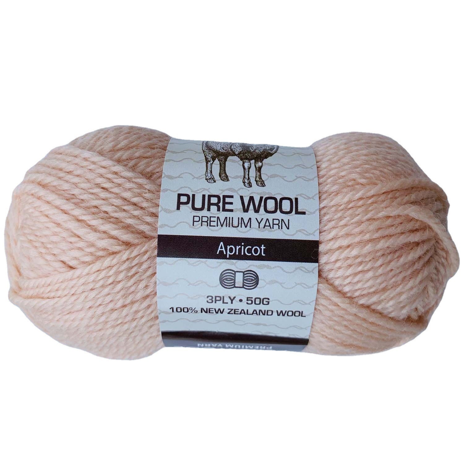 50g/regiment New Zealand Wool Medium Coarse Hand Knitting Sweater Trousers Coat Soft Skin Friendly Thread