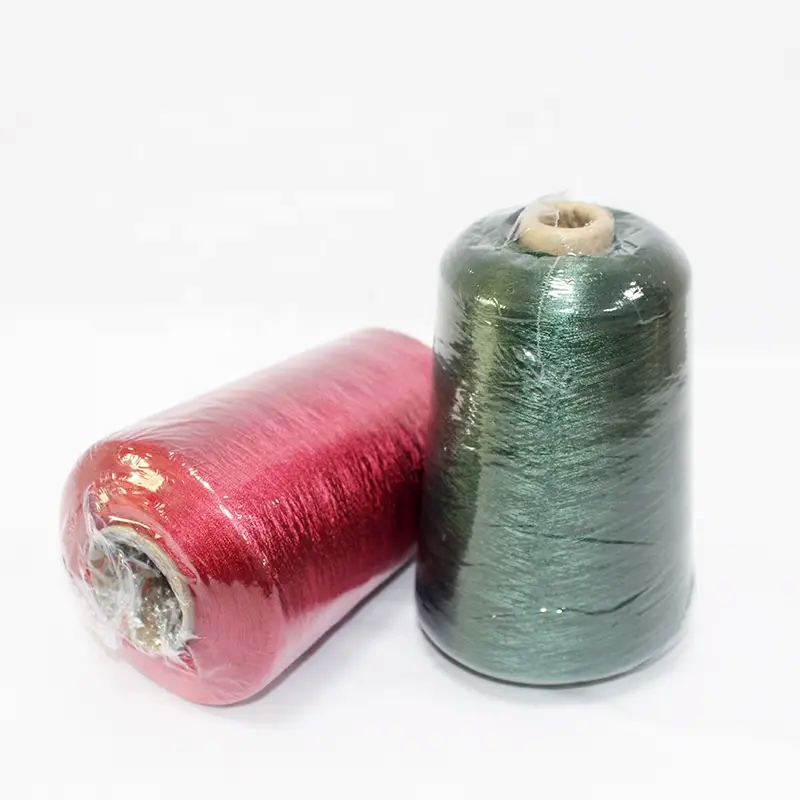 Factory Wholesale Custom High Quality Dyed Yarn 120D/2 100% Viscose Soft Yarn for Knitting Sweater Sewing Yarn