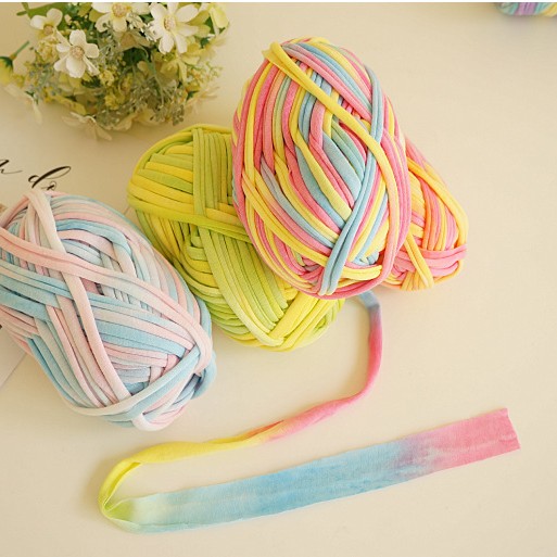 Supply Directly  Hot Sale 2.5cm Width t Shirt Ball Yarn Crochet Yarn for Hand Knitting