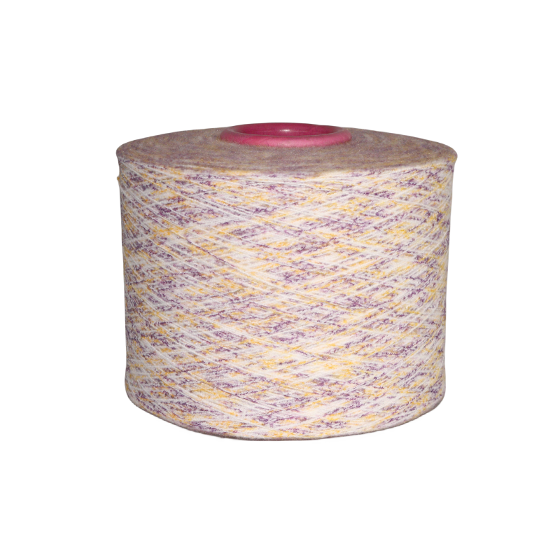 Gradient Yarn 7.5NM Fantasy Sanded Yarn Section Dyed 100% Polyester Knitted Sweater Autumn Winter Woolen Yarn