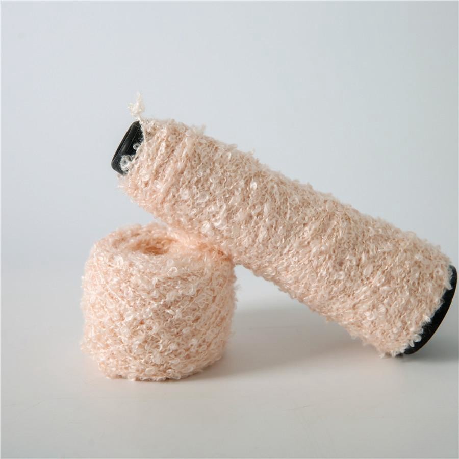 1/2.5NM 4..5NM  Wool Loop Yarn 82% Merino Wool 19% Nylon Blended Yarn