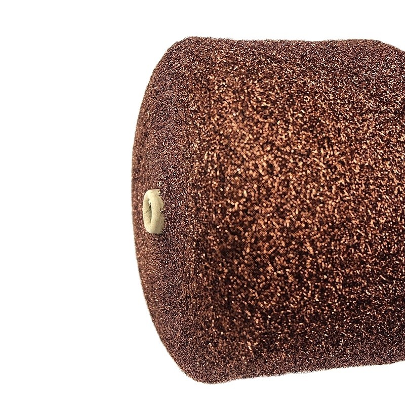 Promotional Top Quality Machine Yarn Knitting Metallic Chunky Merino Wool Customize Standard Sewing and Embroidery Machine Dyed