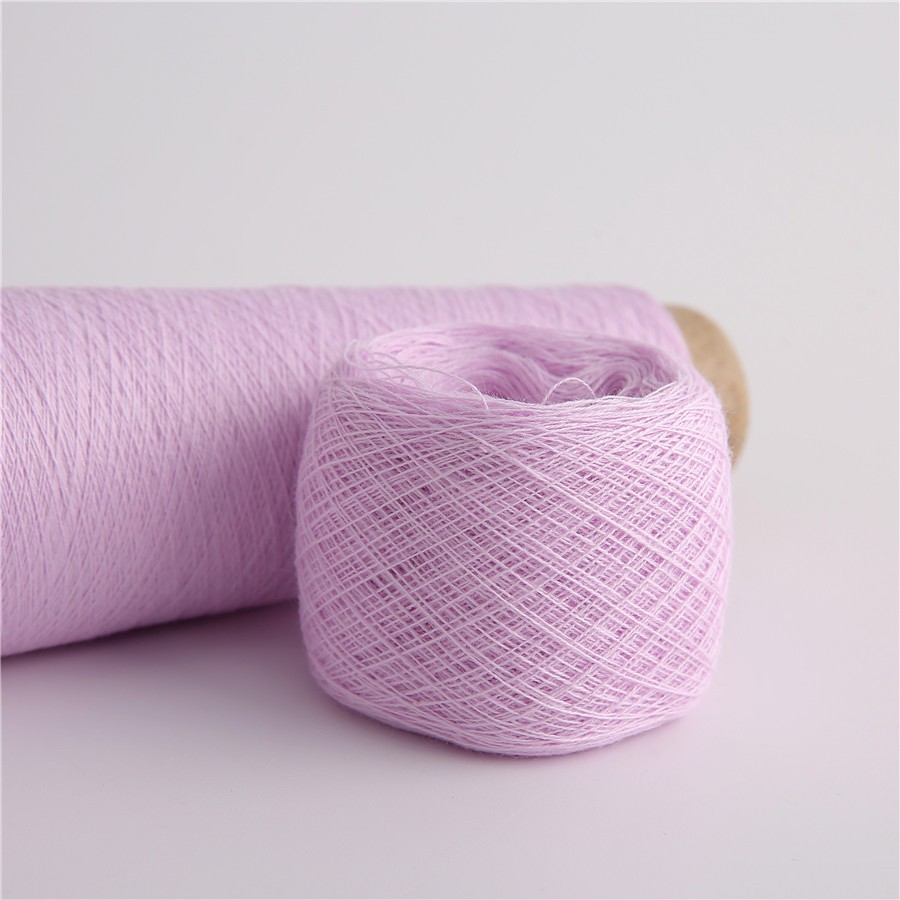 32s/2 Cotton Factory Wholesale Multi Color High Quality 100% Combed Cotton Yarn Cone for Machine Weaving