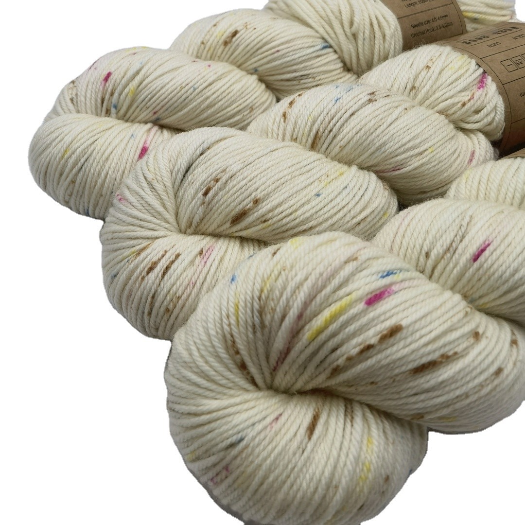 Yarn Crochet Yarn Pure 4ply 100% Merino Wool High Quality Cashmere for Knitting Good Customizable Strong Hand Made Woolen Normal